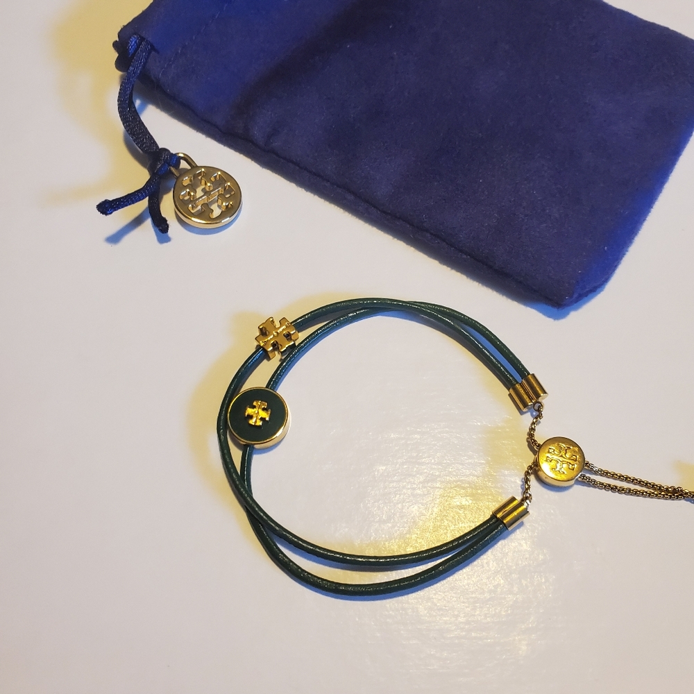 Tory Burch leather bracelet
